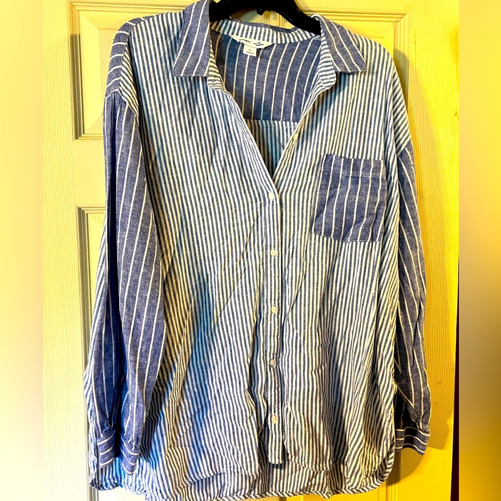 Long sleeve boyfriend shirt